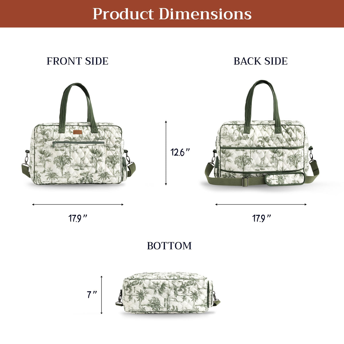 Safari Holiday Weekend Bags