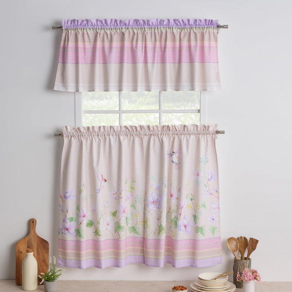 Magnolia Mornings Kitchen Curtains