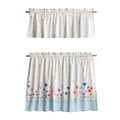 Flower In The Field Kitchen Curtains