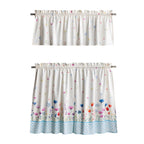 Flower In The Field Kitchen Curtains