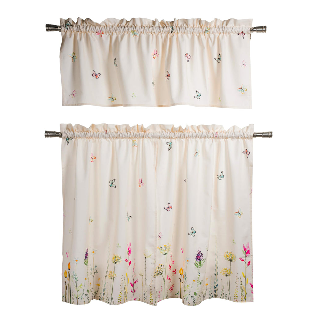 Botanical Fresh Kitchen Curtains