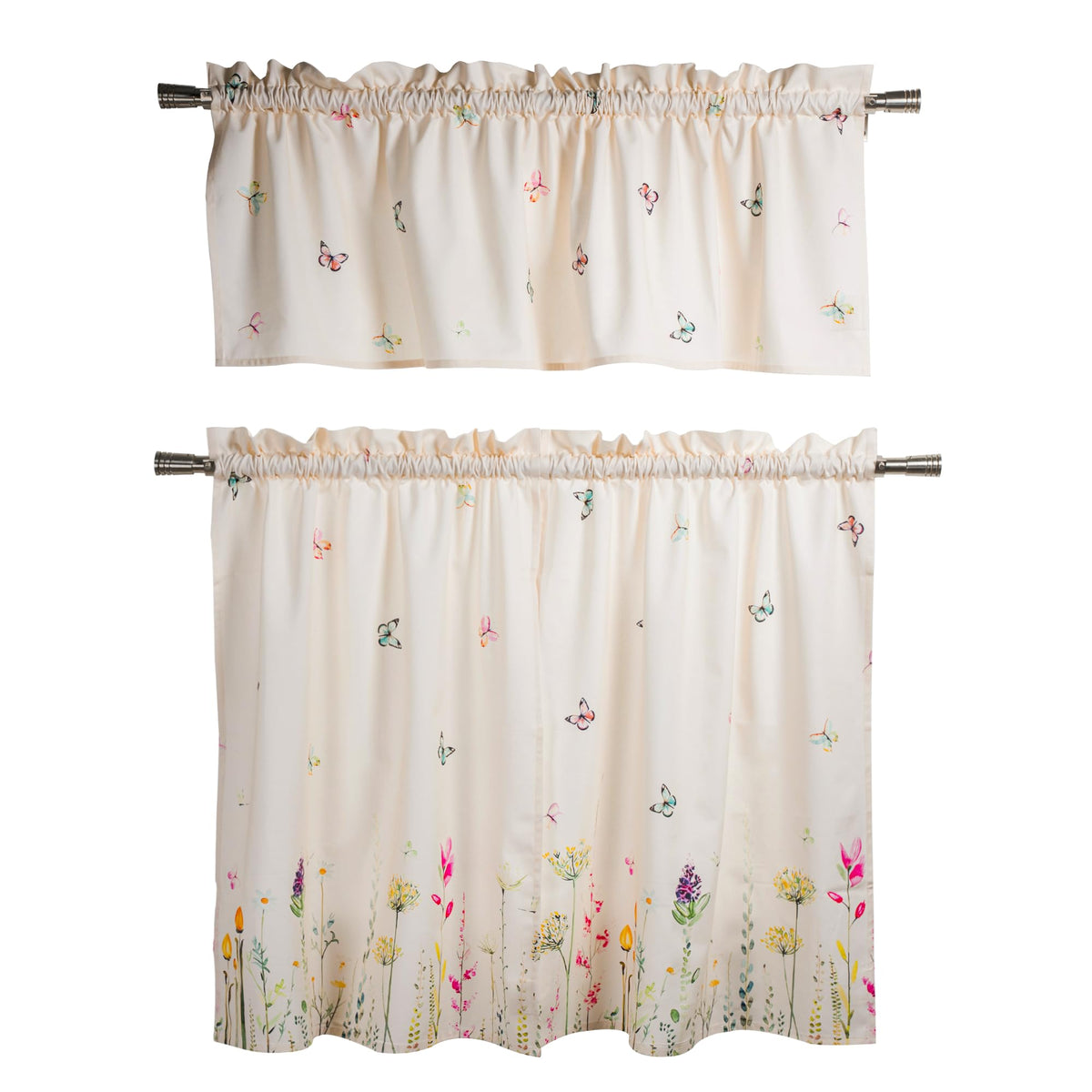 Botanical Fresh Kitchen Curtains