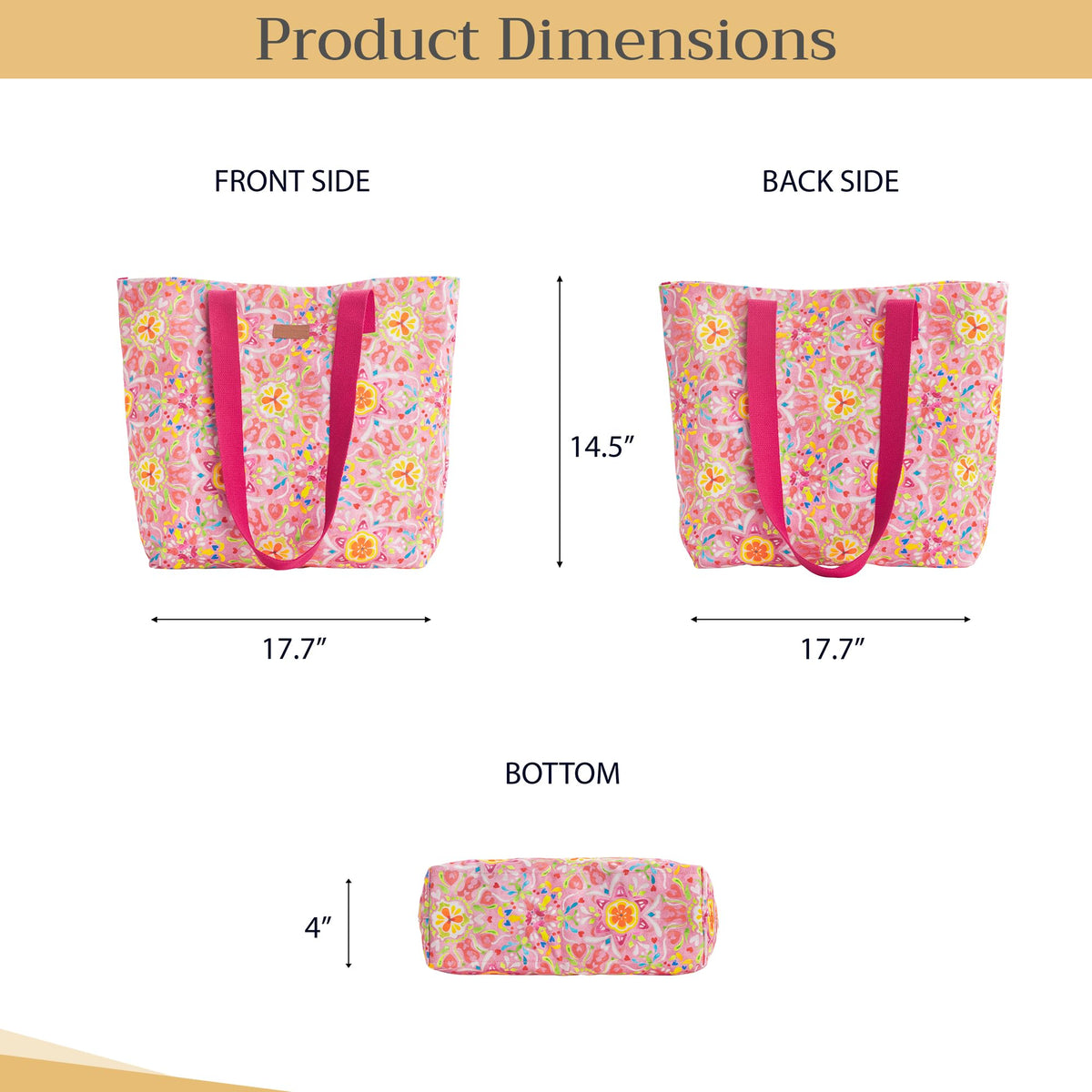 Summer Vibes Canvas Tote Bags