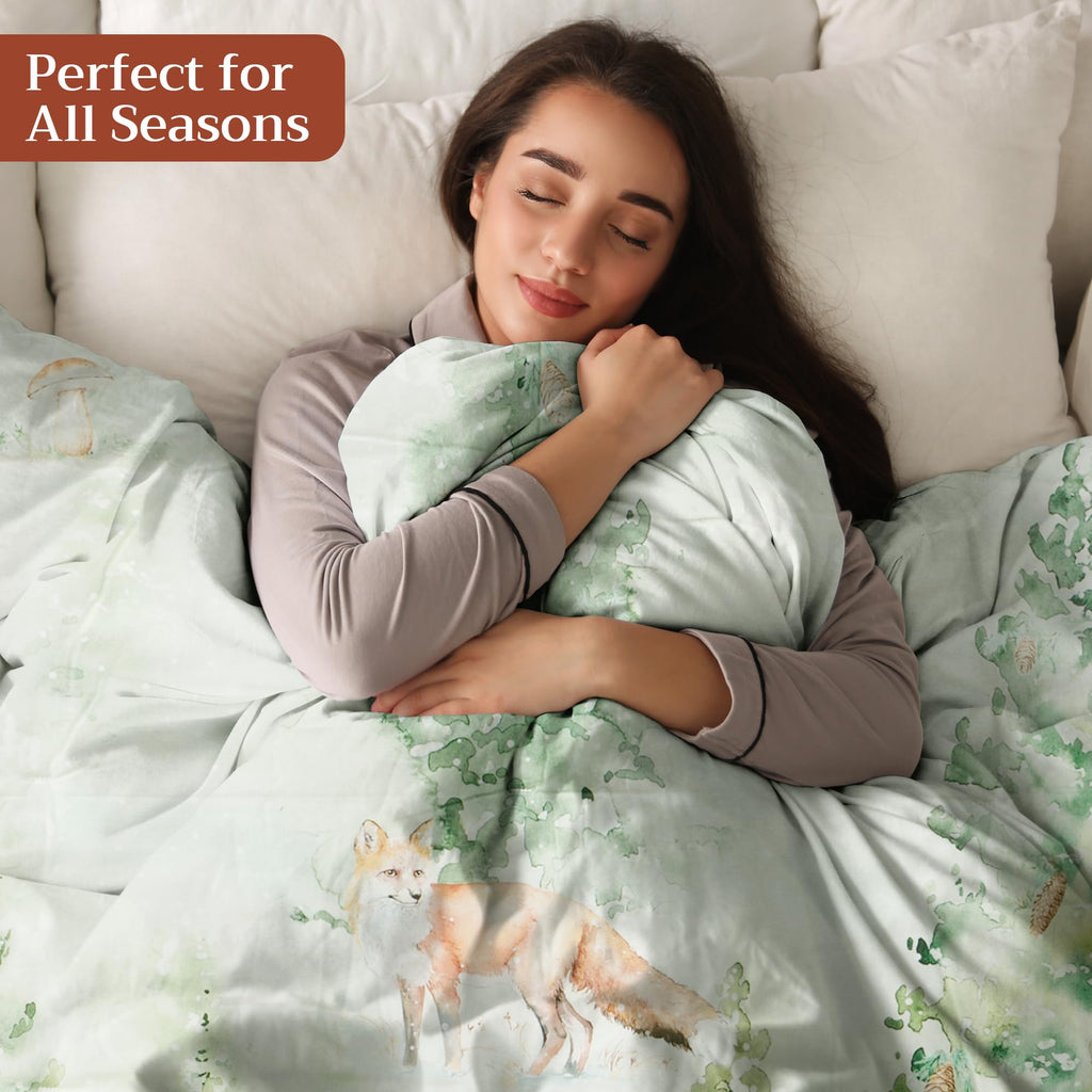 Winter Mornings Throw Blankets