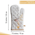 Meadow Florals Oven Mitts