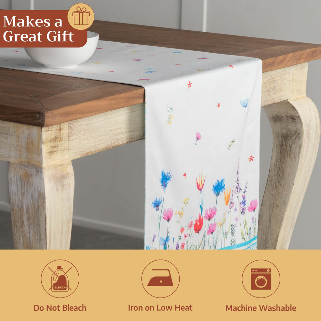 Flower In The Field Table Runners