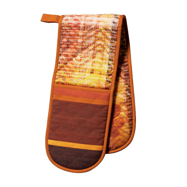 Thanksgiving Tartan Double Oven Mitts