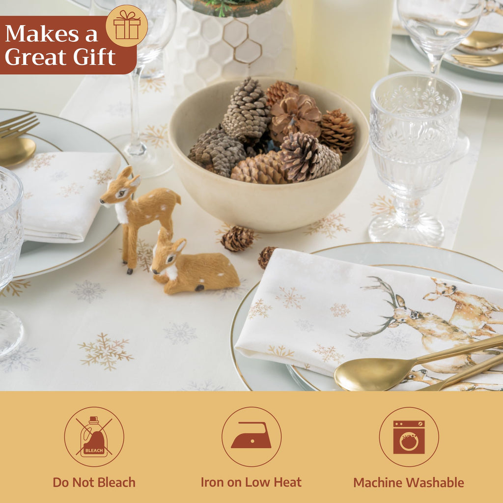 Deer In The Woods Table Runners