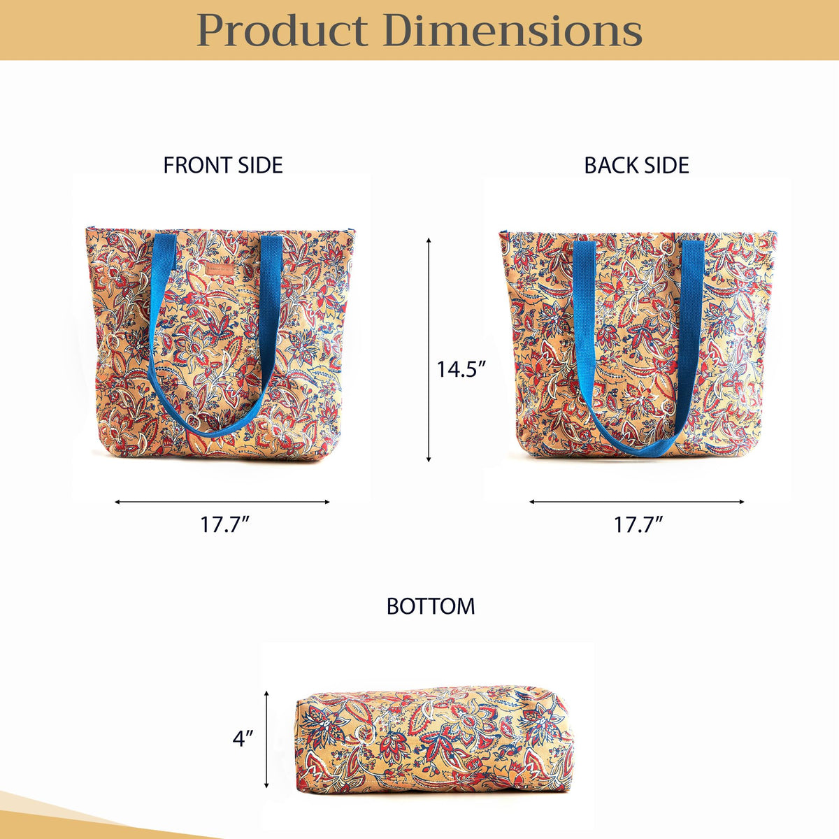 Kerala Canvas Tote Bags