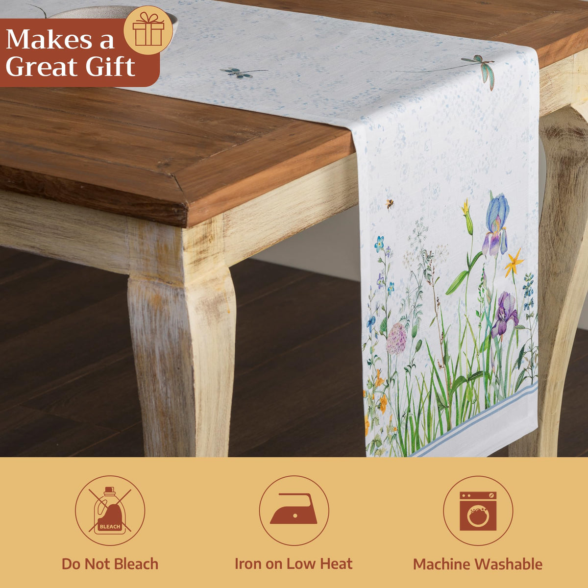 Fleurs De Mai Table Runners