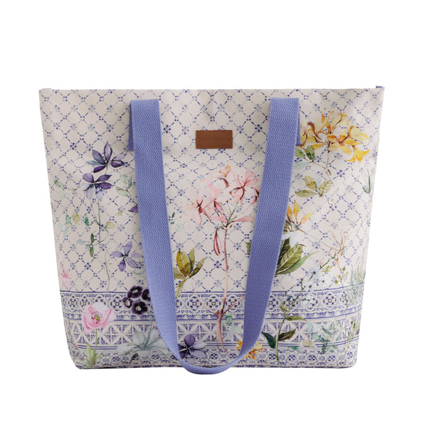 Faience Canvas Tote Bags