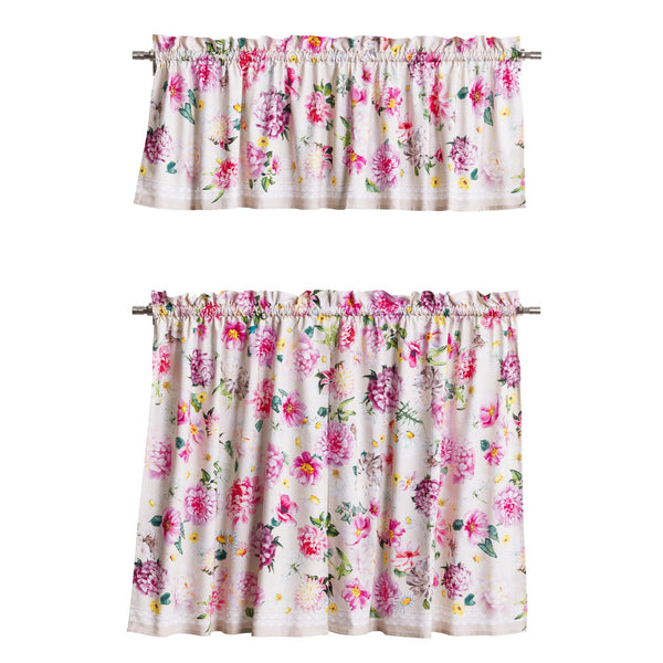 Pivoine Kitchen Curtains