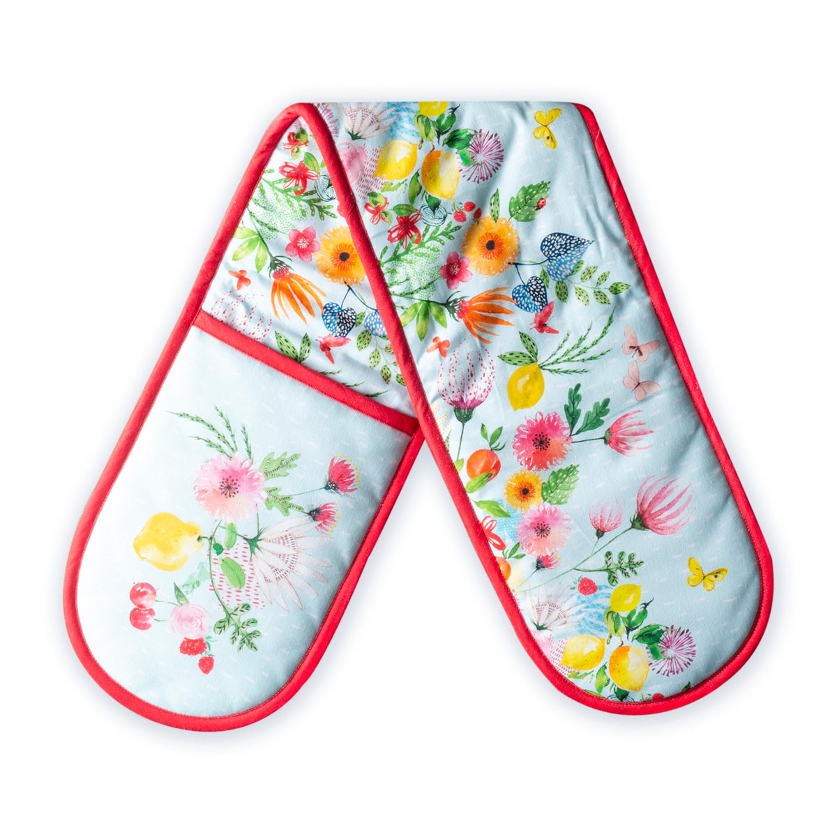 Jardin D'Ete Double Oven Mitts