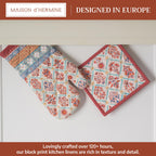 Romane Oven Mitts + Pot Holders