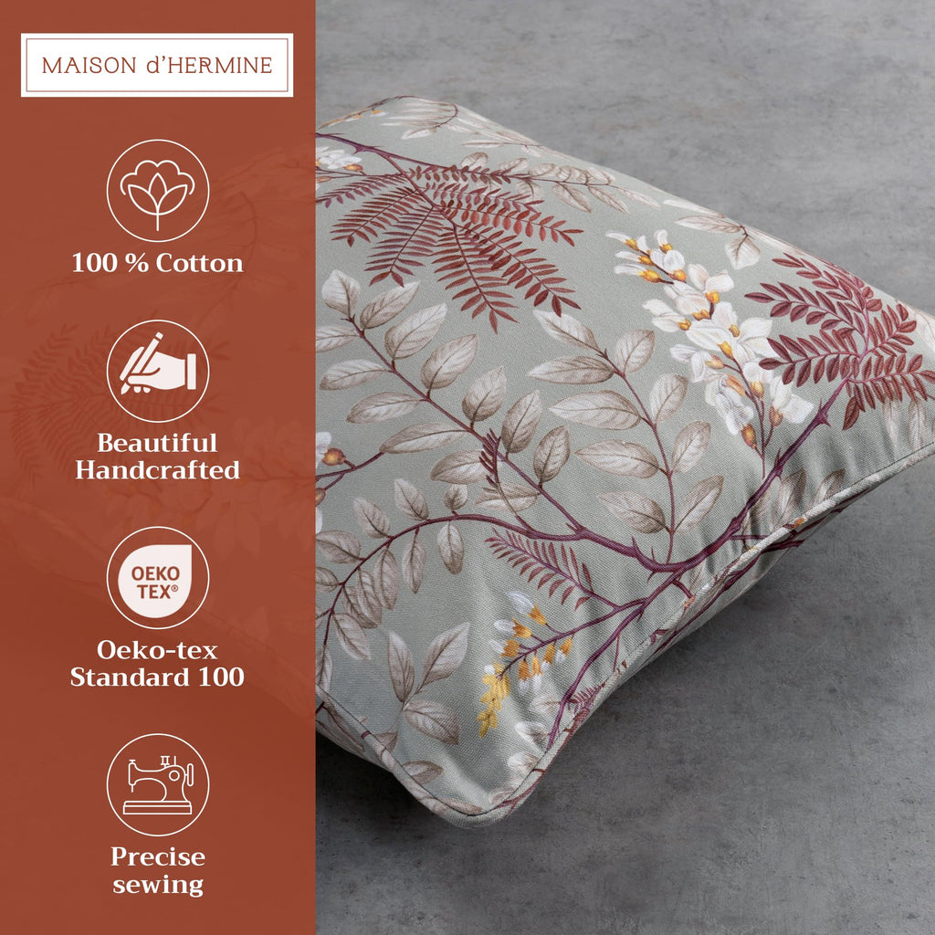 Feuillage Throw Pillow Covers
