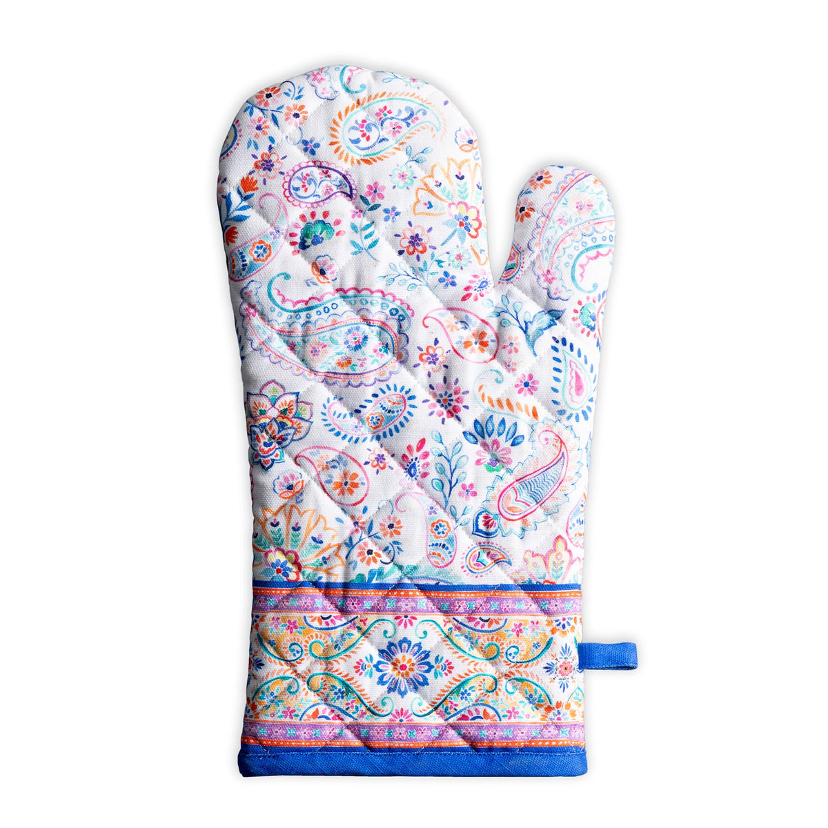 Indian Floral Oven Mitts