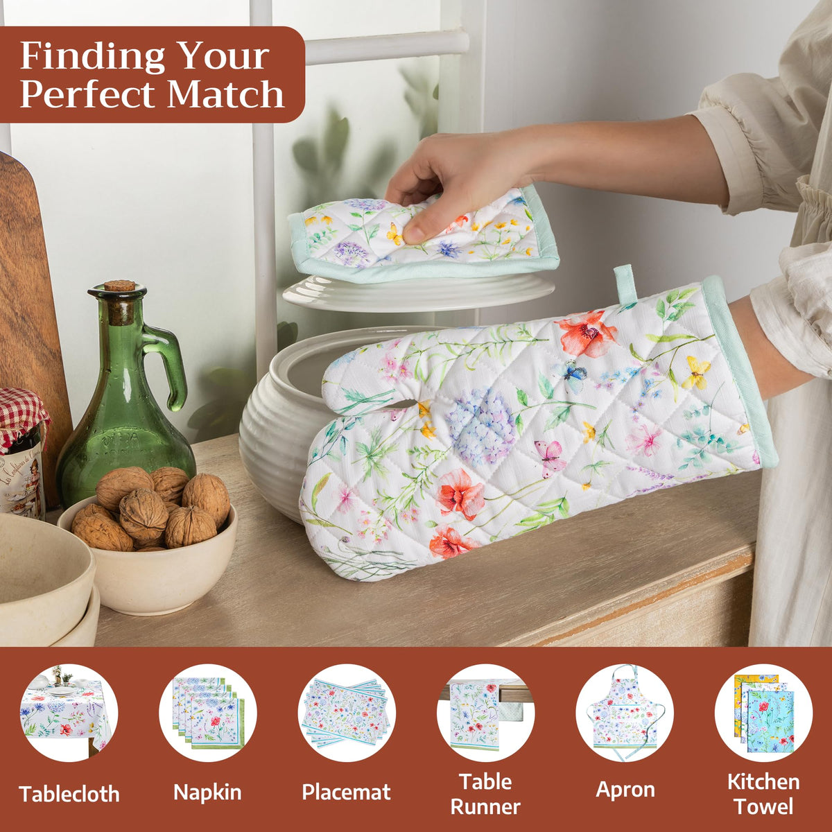 Just Floral Pot Holders