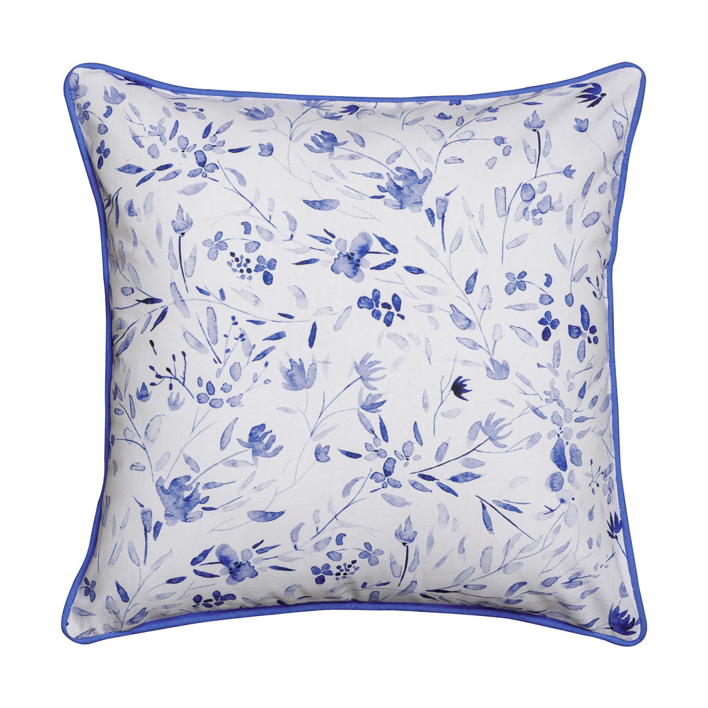 Summer Blues Throw Pillow Covers