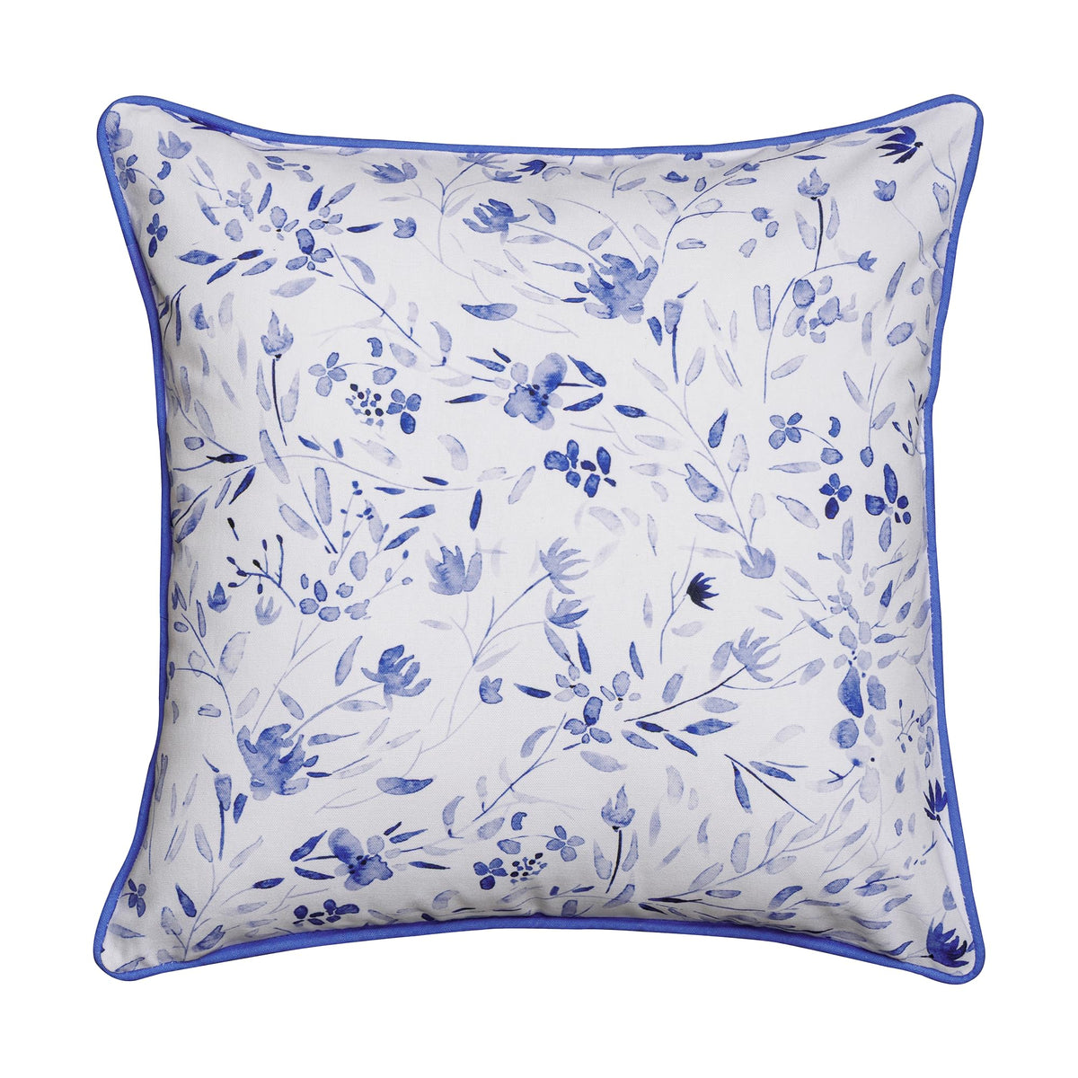 Summer Blues Throw Pillow Covers