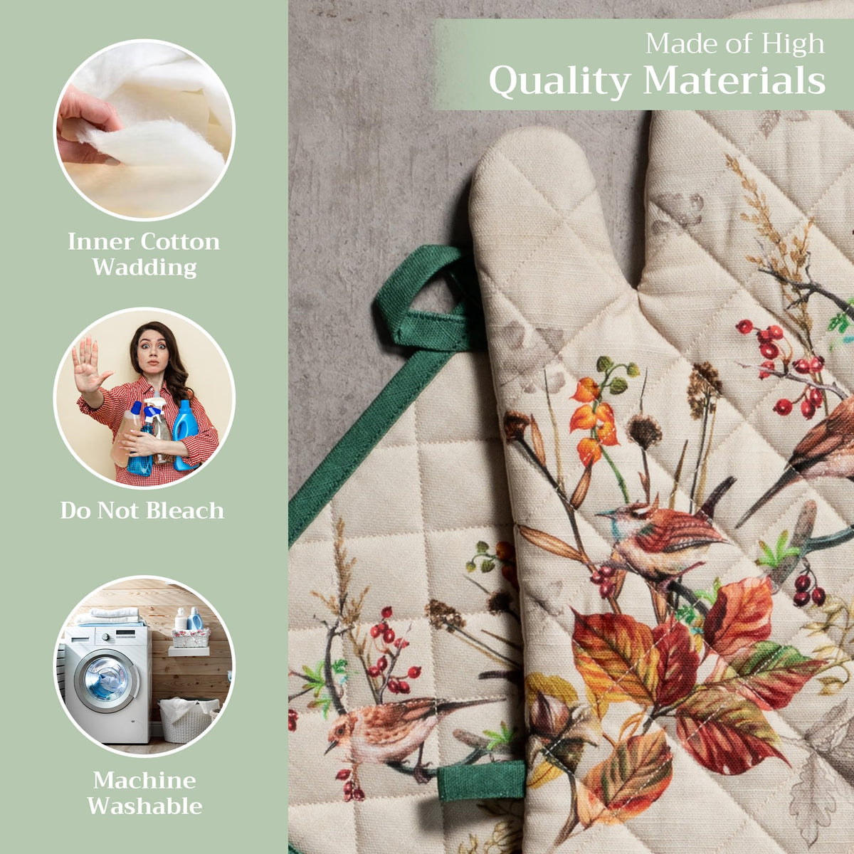 Recolte Oven Mitts + Pot Holders