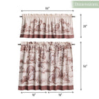 Holy Jouy Kitchen Curtains