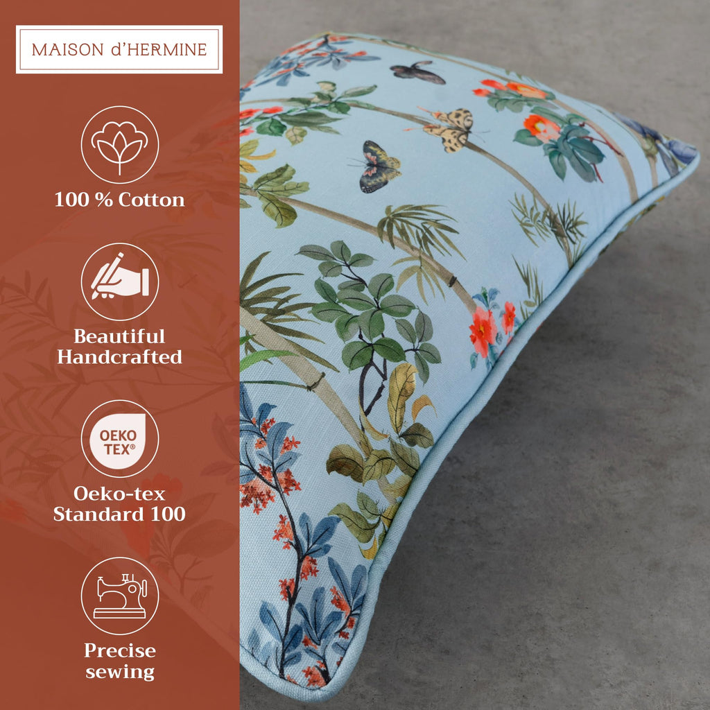 Canne Throw Pillow Covers