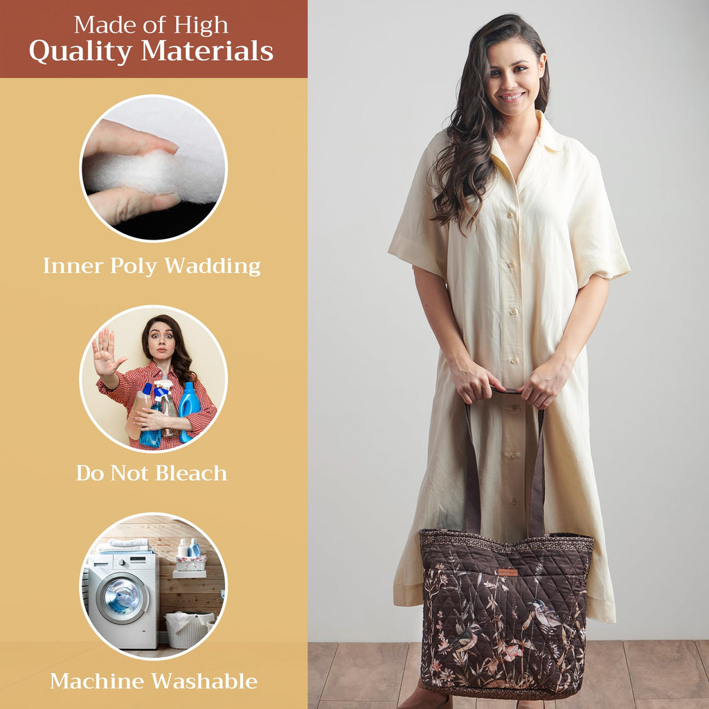 Meadow Florals Shopping Bags