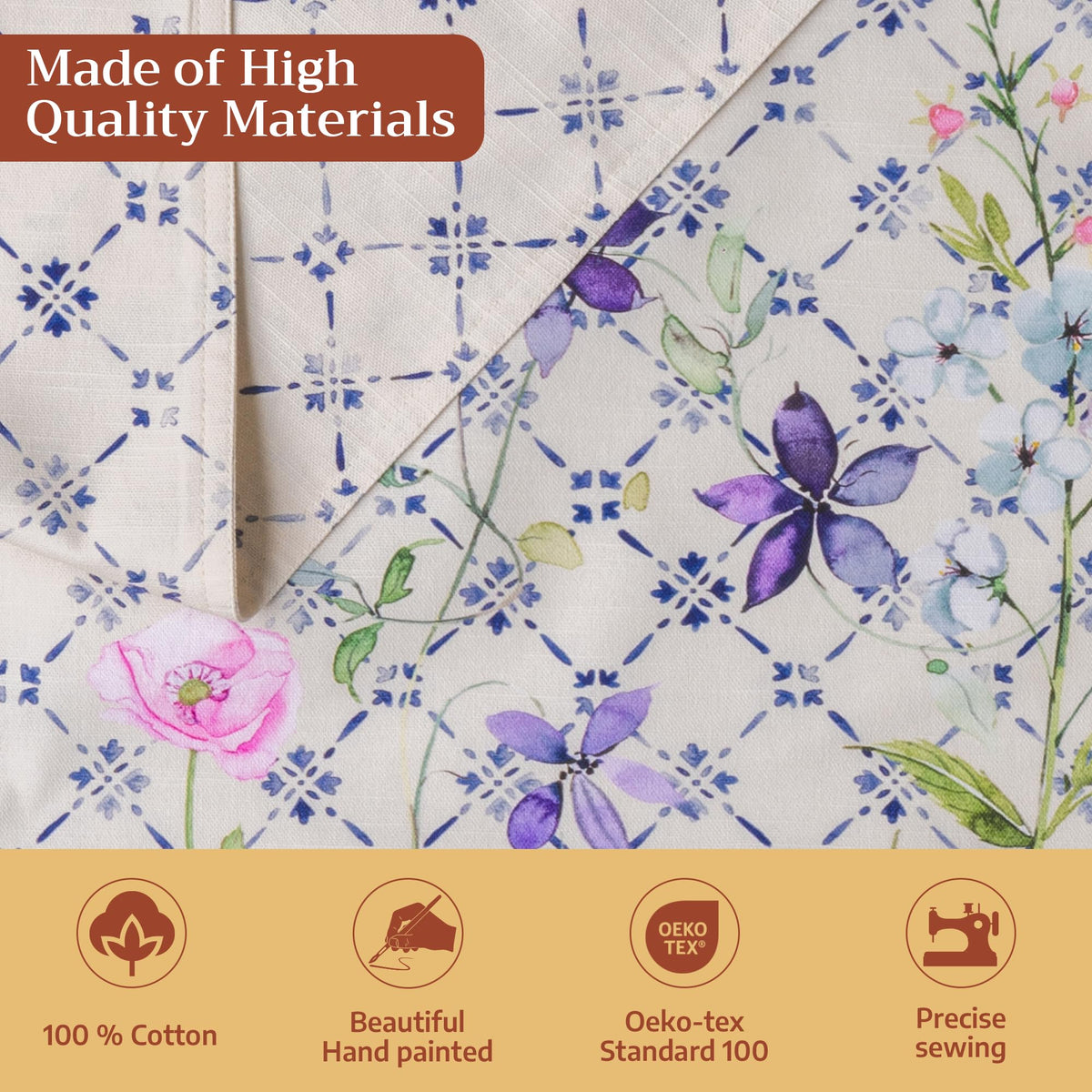 Faience Table Runners