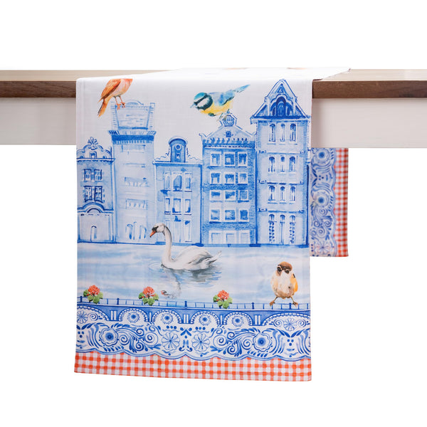 Amsterdam Canals Table Runners