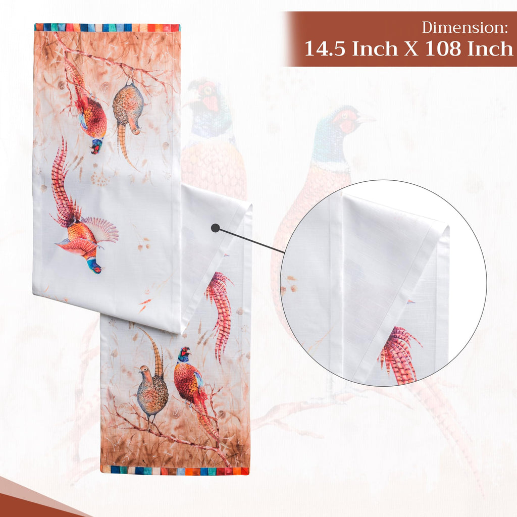 Faisan D'Automne Table Runners
