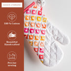 Summer Maze Oven Mitts