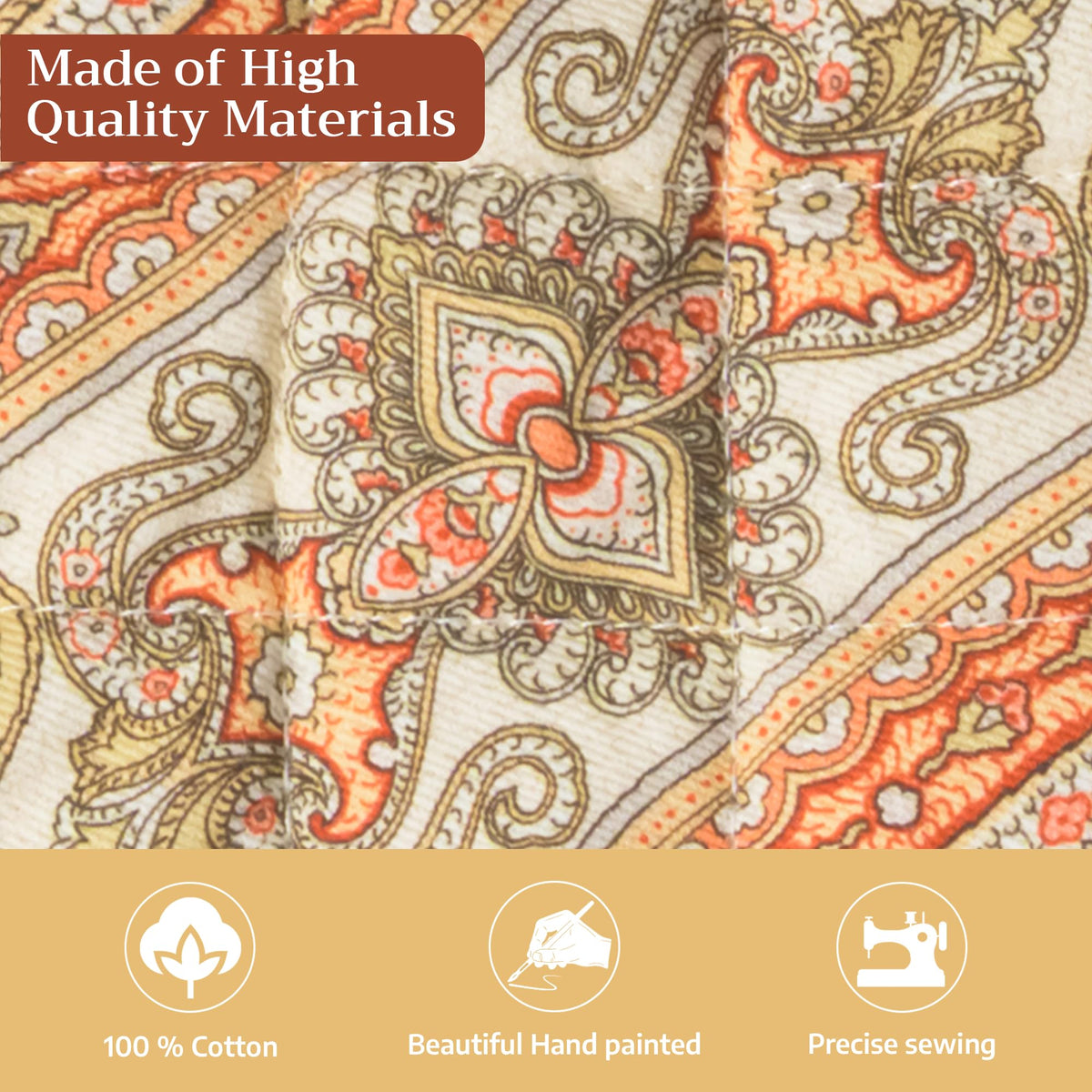 Kashmir Paisley Pot Holders
