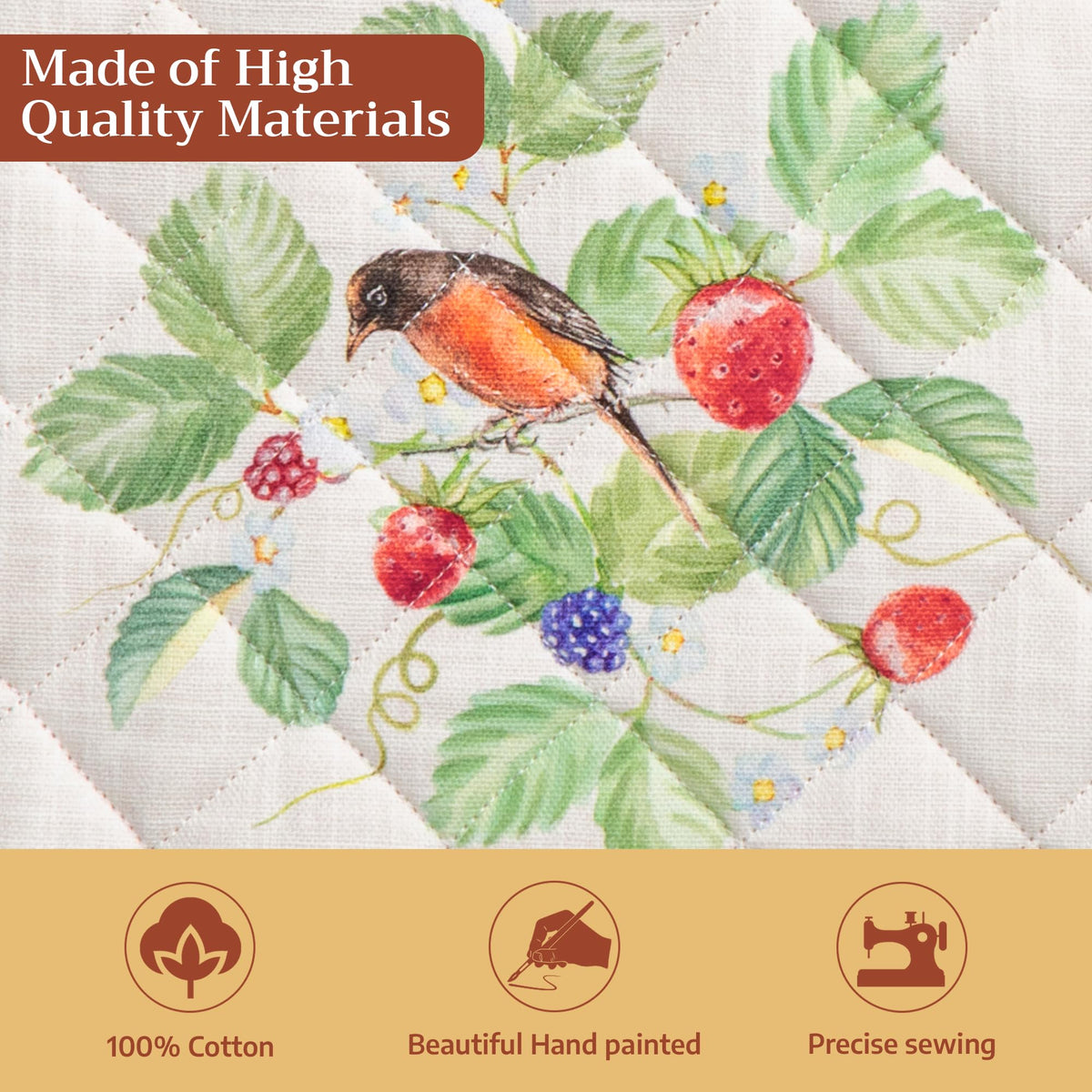 Strawberry days Pot Holders