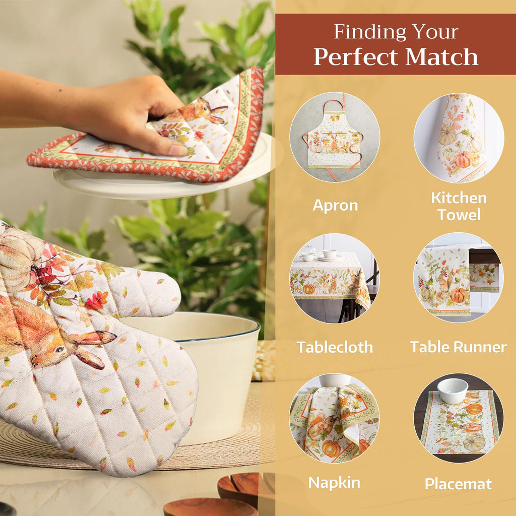 Pumpkin Passion Oven Mitts