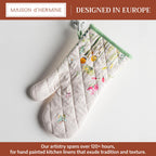 Botanical Fresh Oven Mitts