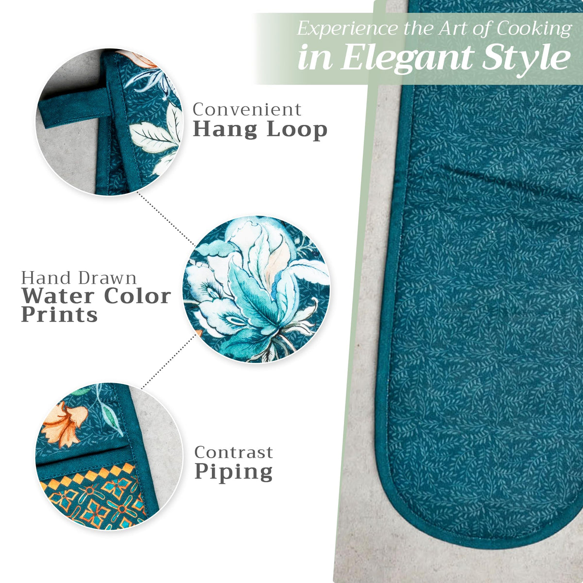 Luxury Loft Double Oven Mitts