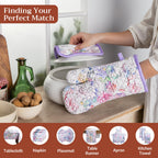 Floral Love Pot Holders