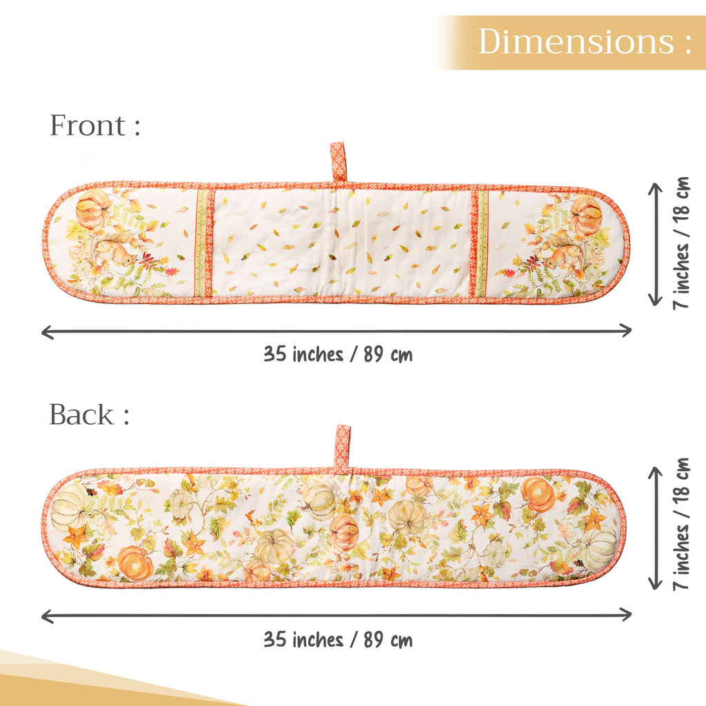 Pumpkin Passion Double Oven Mitts