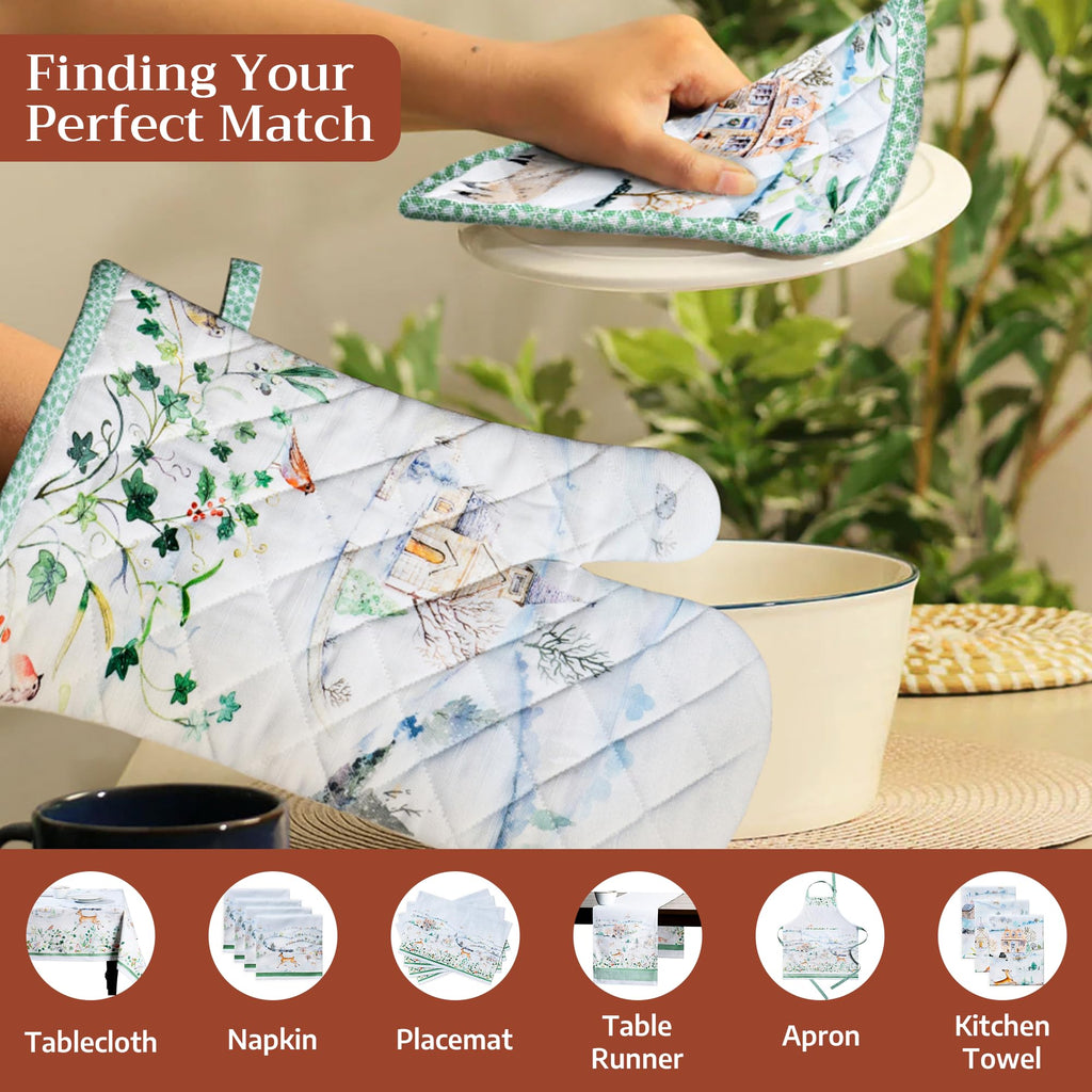 Snowy World Pot Holders