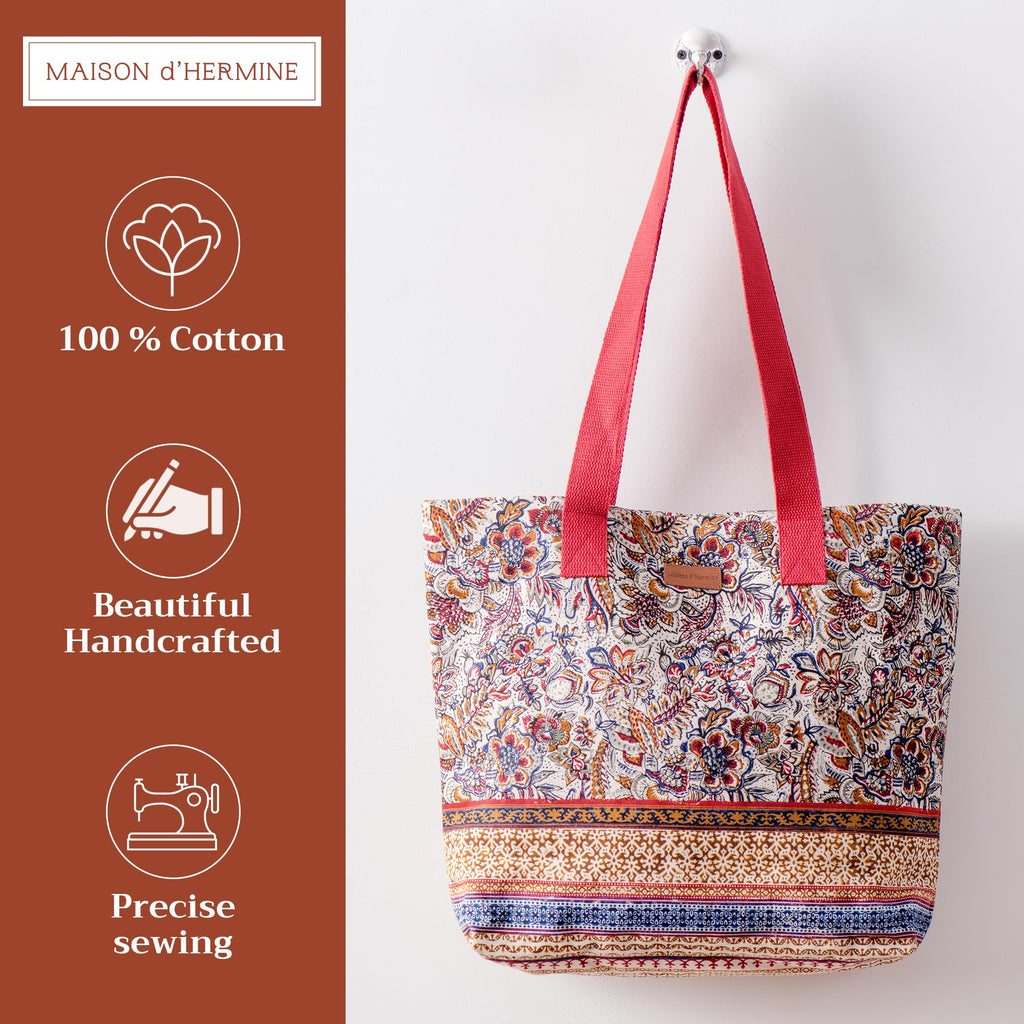Jaipur Canvas Tote Bags