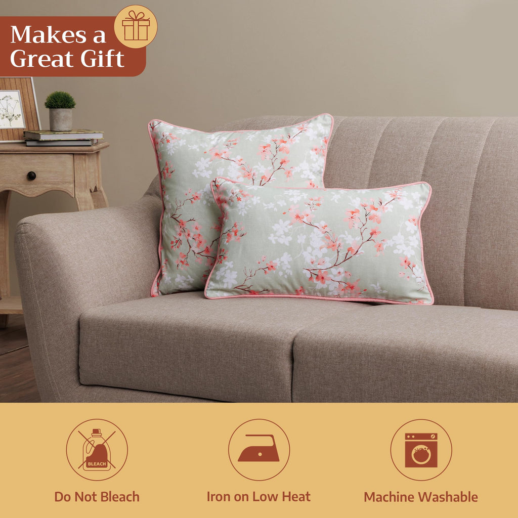 Blossoms In Spring Throw Pillow Covers