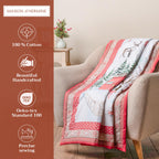 Rural Christmas Throw Blankets