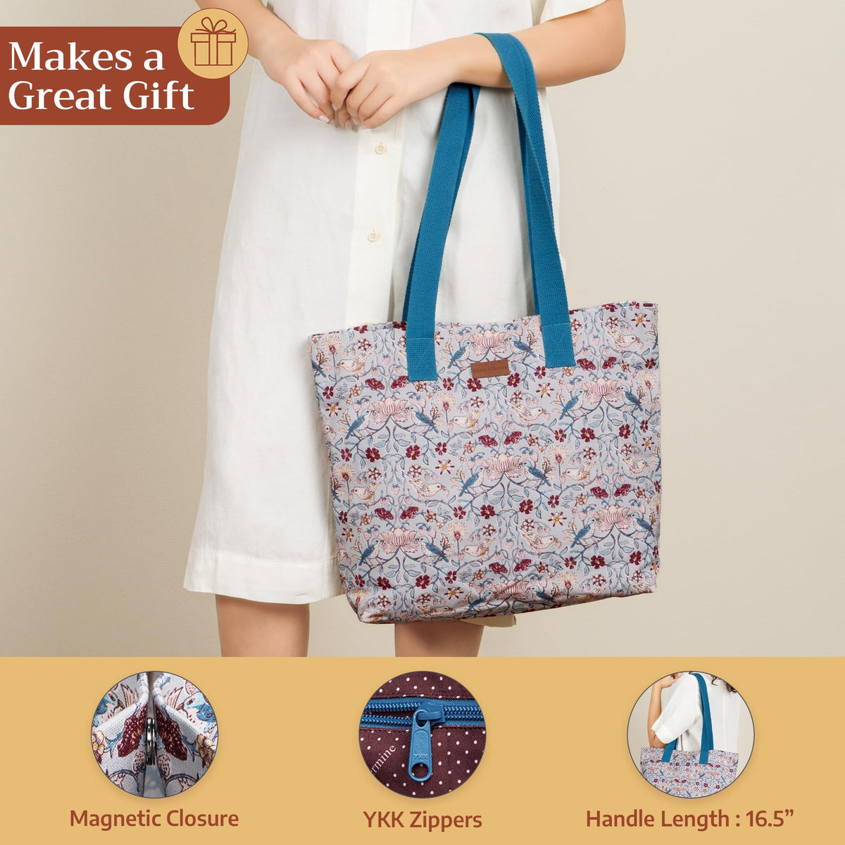 Morris Play Canvas Tote Bags