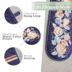 Pumpkin Blues Double Oven Mitts