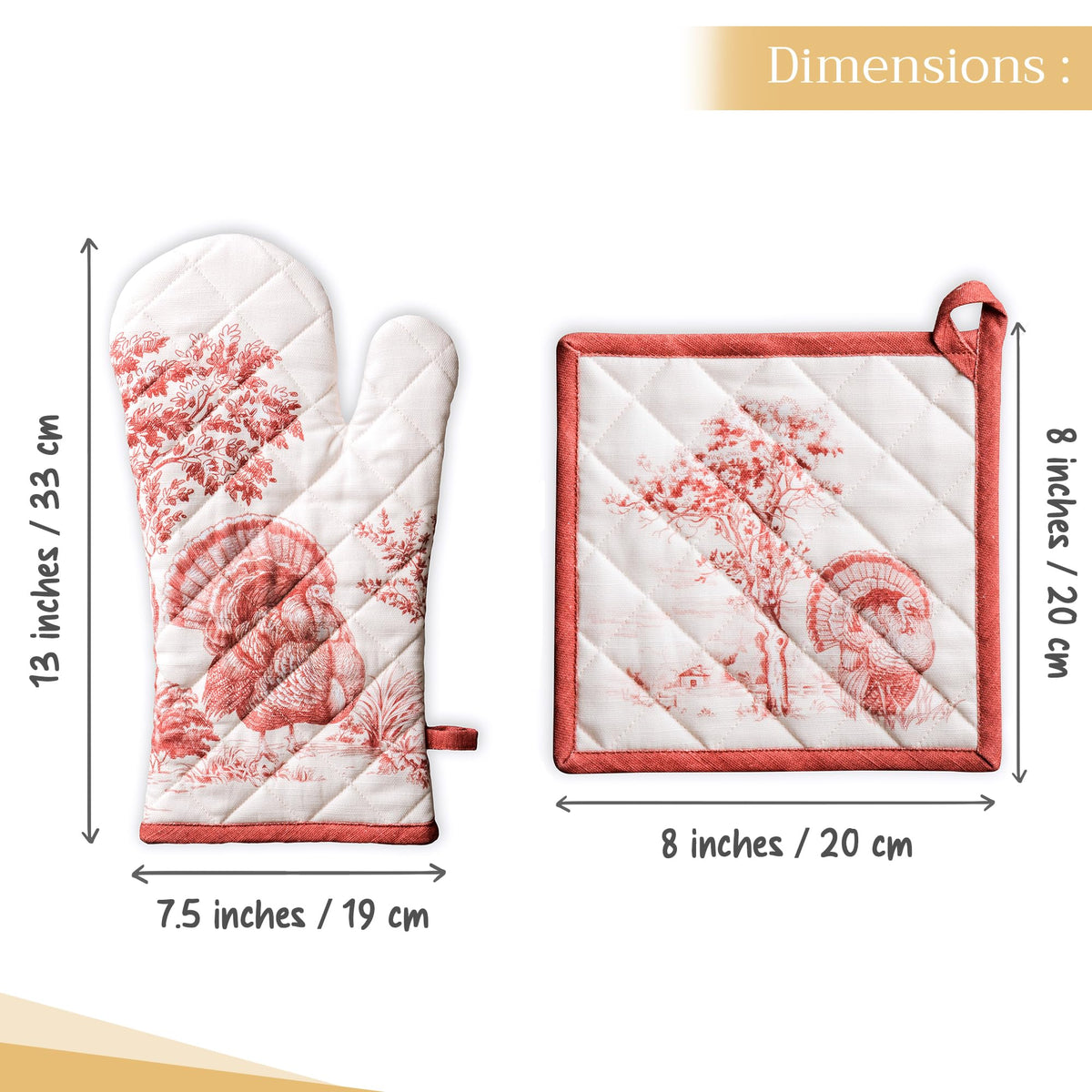 Holy Jouy Oven Mitts + Pot Holders