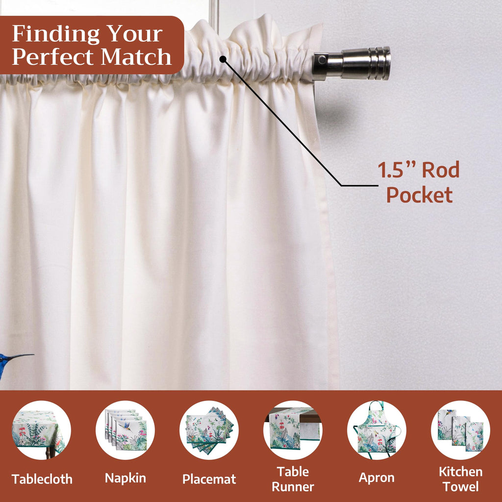 Tropiques Kitchen Curtains