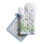 Fleurs De Mai Oven Mitts + Pot Holders
