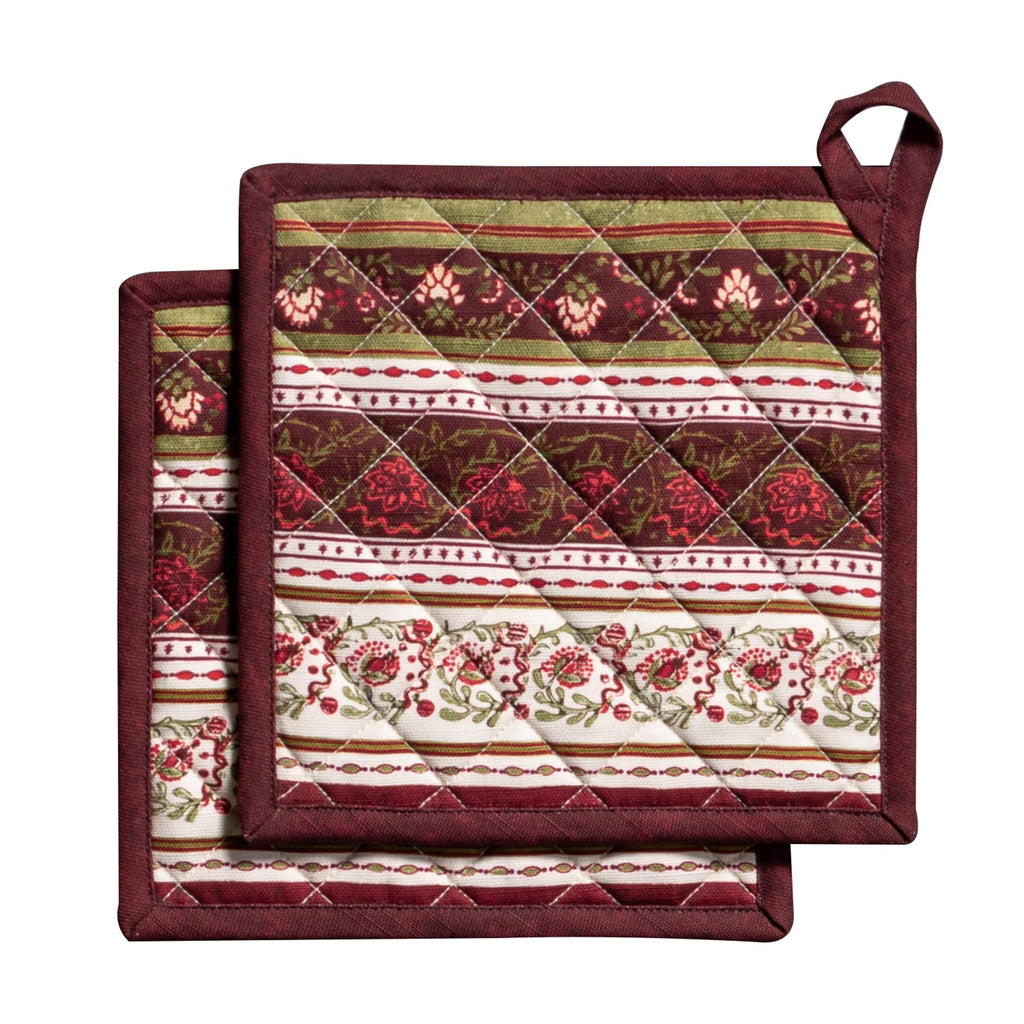 Reveillon Au Jardin Pot Holders