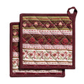 Reveillon Au Jardin Pot Holders