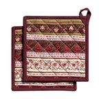 Reveillon Au Jardin Pot Holders